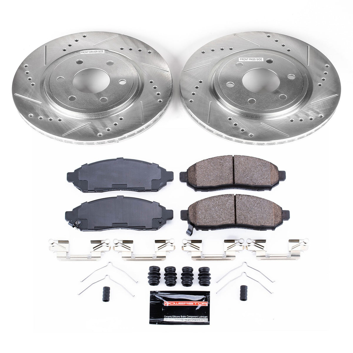 PowerStop Power Stop 2019 Nissan Frontier Front Z23 Evolution Sport Brake Kit K8325