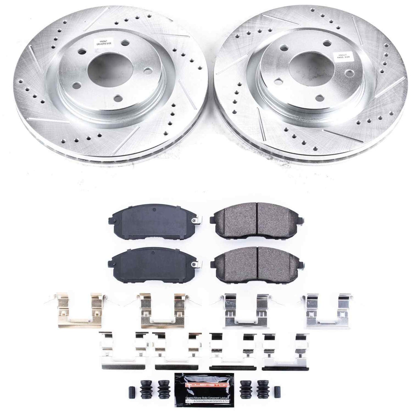 PowerStop Power Stop 2019 Nissan Sentra Front Z23 Evolution Sport Brake Kit K8327