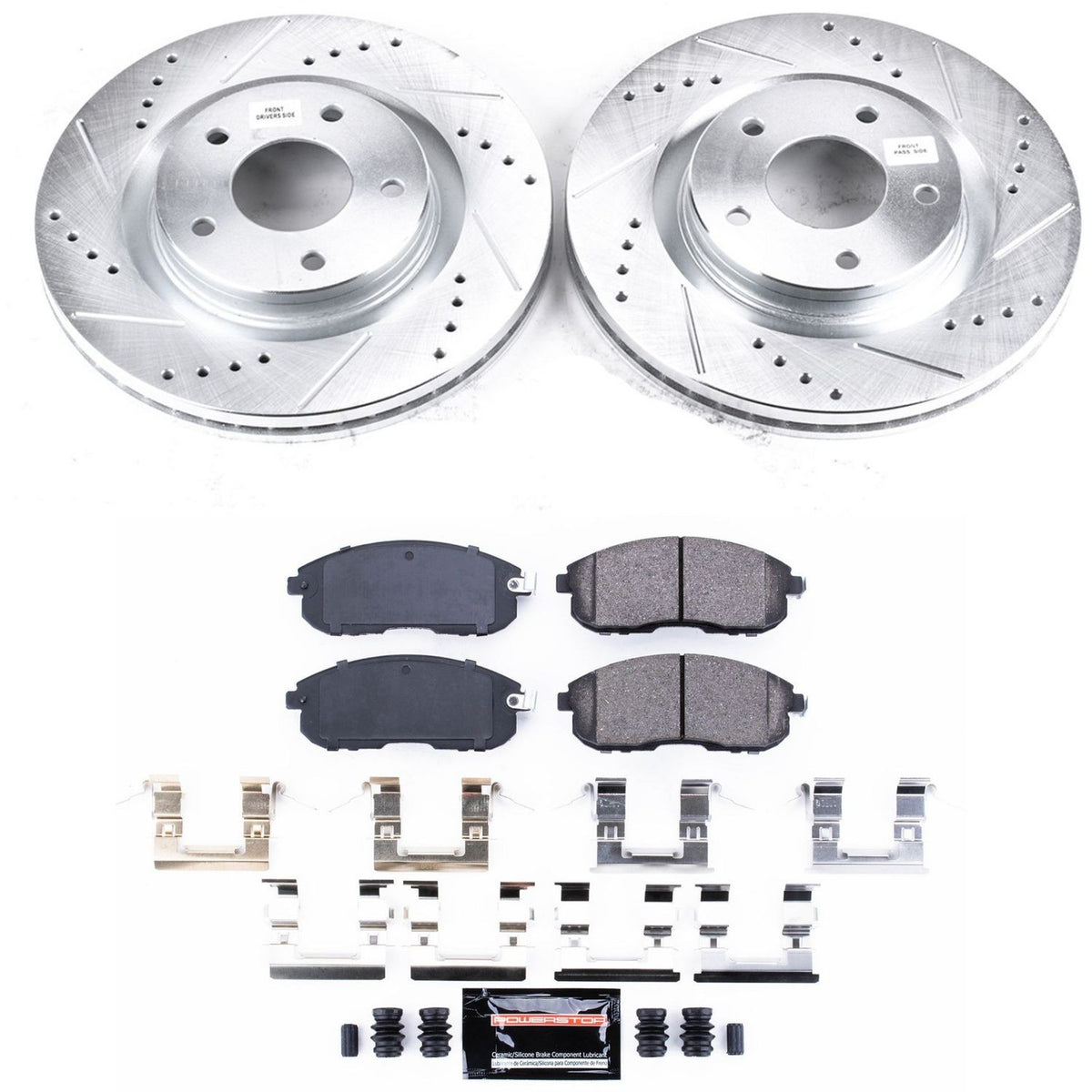 PowerStop Power Stop 2019 Nissan Sentra Front Z23 Evolution Sport Brake Kit K8327