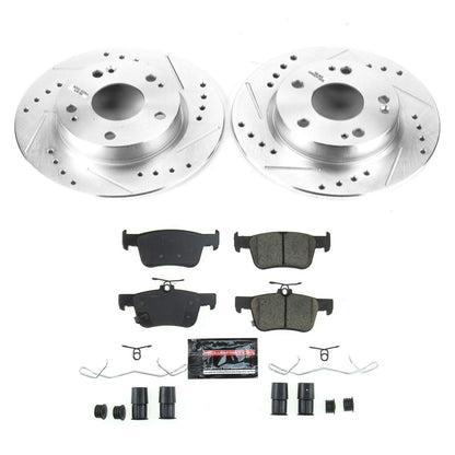 PowerStop Power Stop 2019 Honda Insight Rear Z23 Evolution Sport Brake Kit K8330