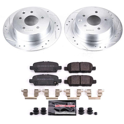 PowerStop Power Stop 2019 Nissan Sentra Rear Z23 Evolution Sport Brake Kit K8335