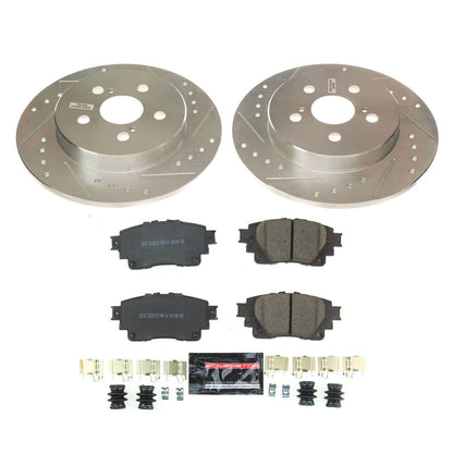 Power Stop 2019 Toyota Corolla Rear Z23 Evolution Sport Brake Kit K8336