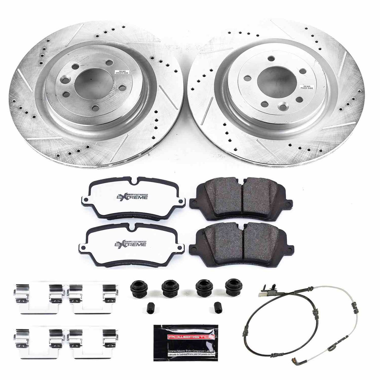 PowerStop Power Stop 2019 Land Rover Range Rover Sport Rear Z36 Truck & Tow Brake Kit K8385-36