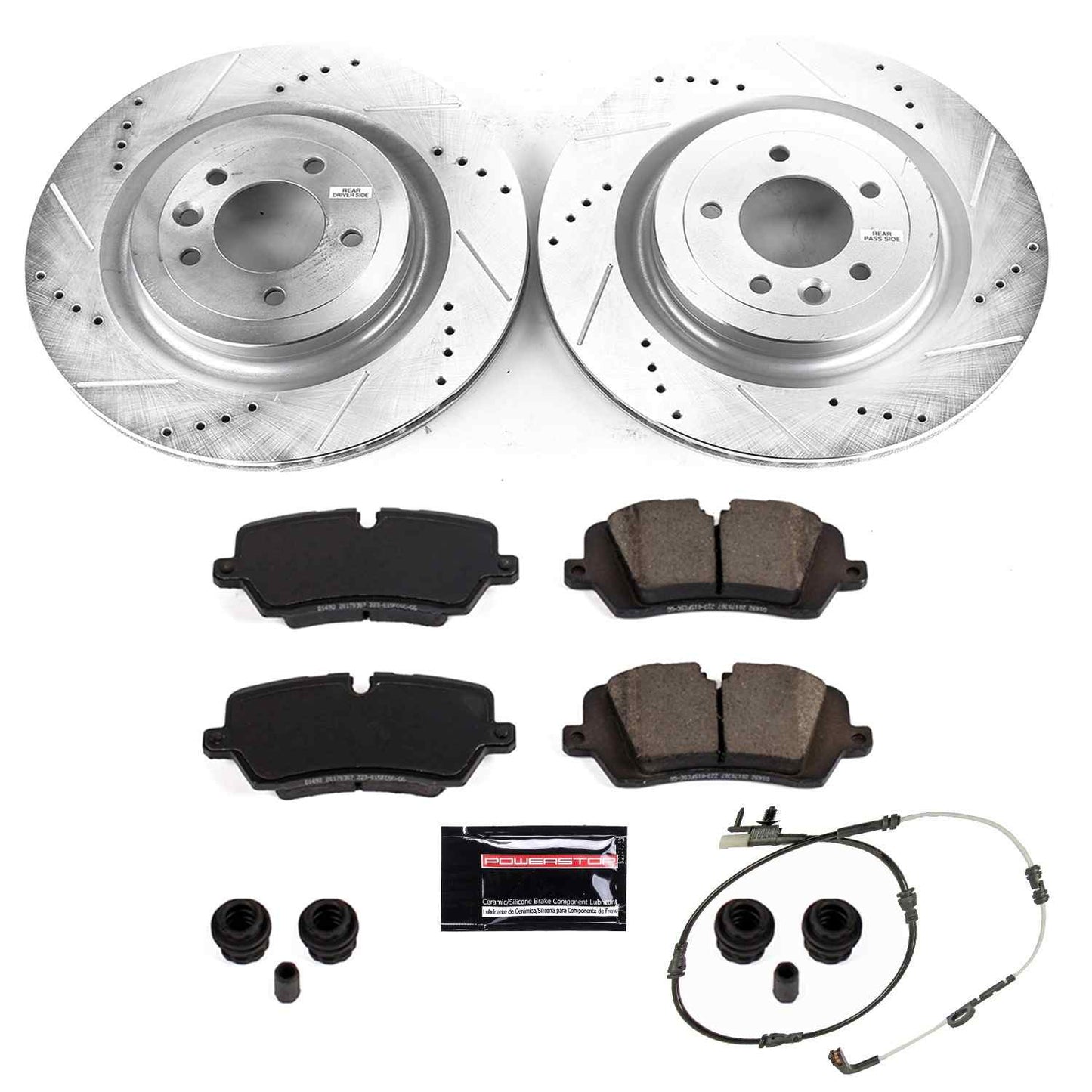 PowerStop Power Stop 2019 Land Rover Range Rover Sport Rear Z23 Evolution Sport Brake Kit K8385