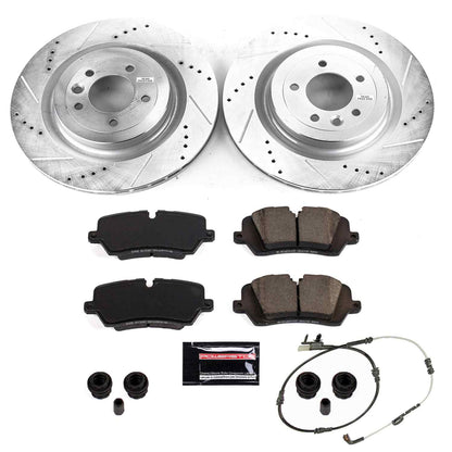 PowerStop Power Stop 2019 Land Rover Range Rover Sport Rear Z23 Evolution Sport Brake Kit K8385