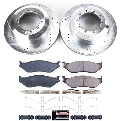 PowerStop Power Stop 06-09 Ford LCF Front & Rear Z23 Evolution Sport Brake Kit K8395