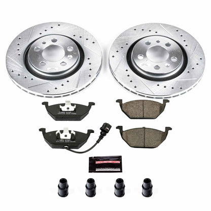 PowerStop Power Stop 99-06 Volkswagen Beetle Front Z23 Evolution Sport Brake Kit K839