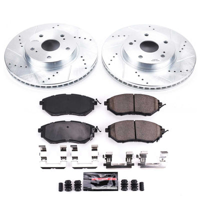 PowerStop Power Stop 2015 Subaru Legacy Front Z23 Evolution Sport Brake Kit K8404