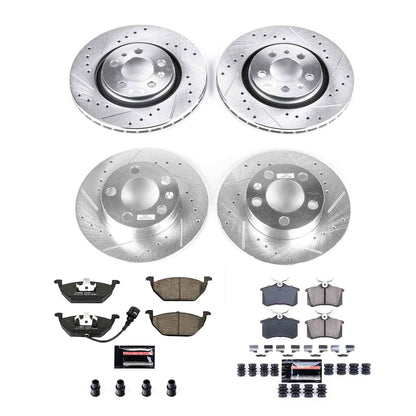 PowerStop Power Stop 99-06 Volkswagen Beetle Front & Rear Z23 Evolution Sport Brake Kit K840