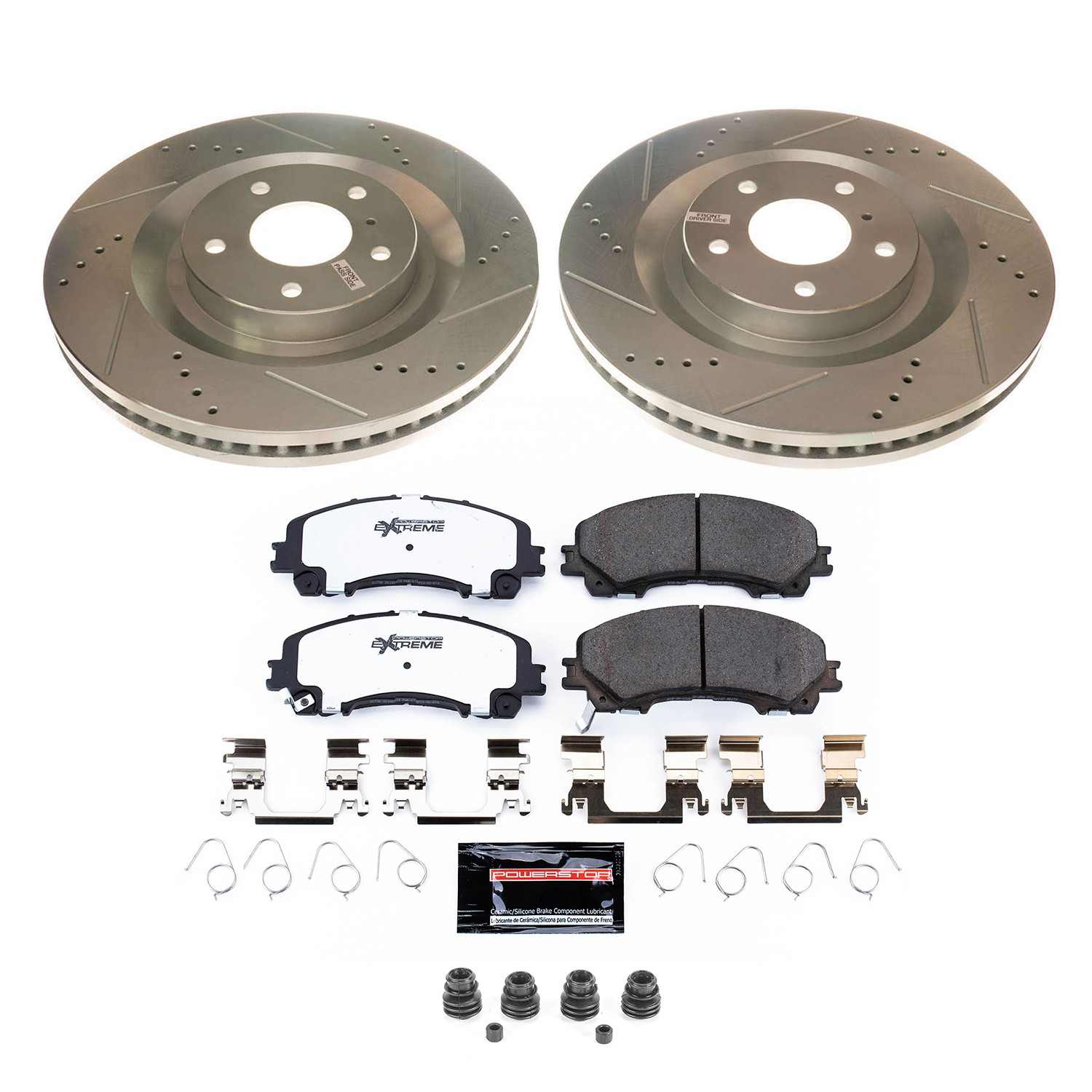 Power Stop 2019 Infiniti QX50 Front Z26 Street Warrior Brake Kit K8415-26