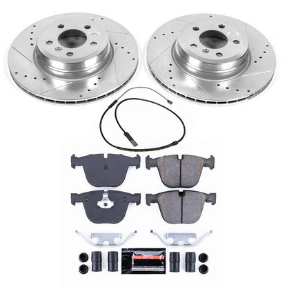 PowerStop Power Stop 2019 BMW X6 Rear Z23 Evolution Sport Brake Kit K8426