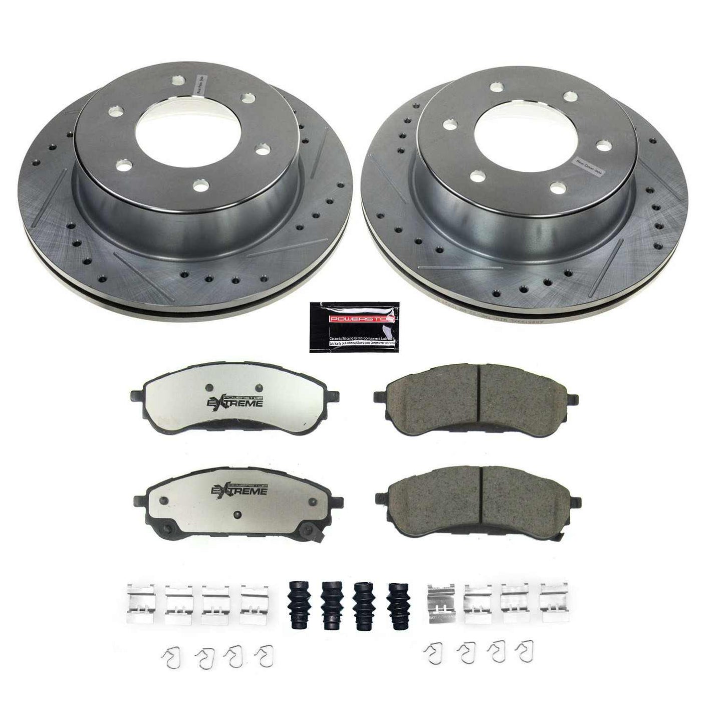 PowerStop Power Stop 19-21 Ford Ranger Rear Z36 Truck & Tow Brake Kit K8430-36