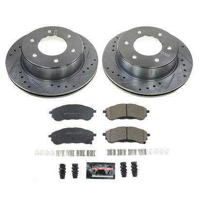 PowerStop Power Stop 19-21 Ford Ranger Rear Z23 Evolution Brake Kit K8430