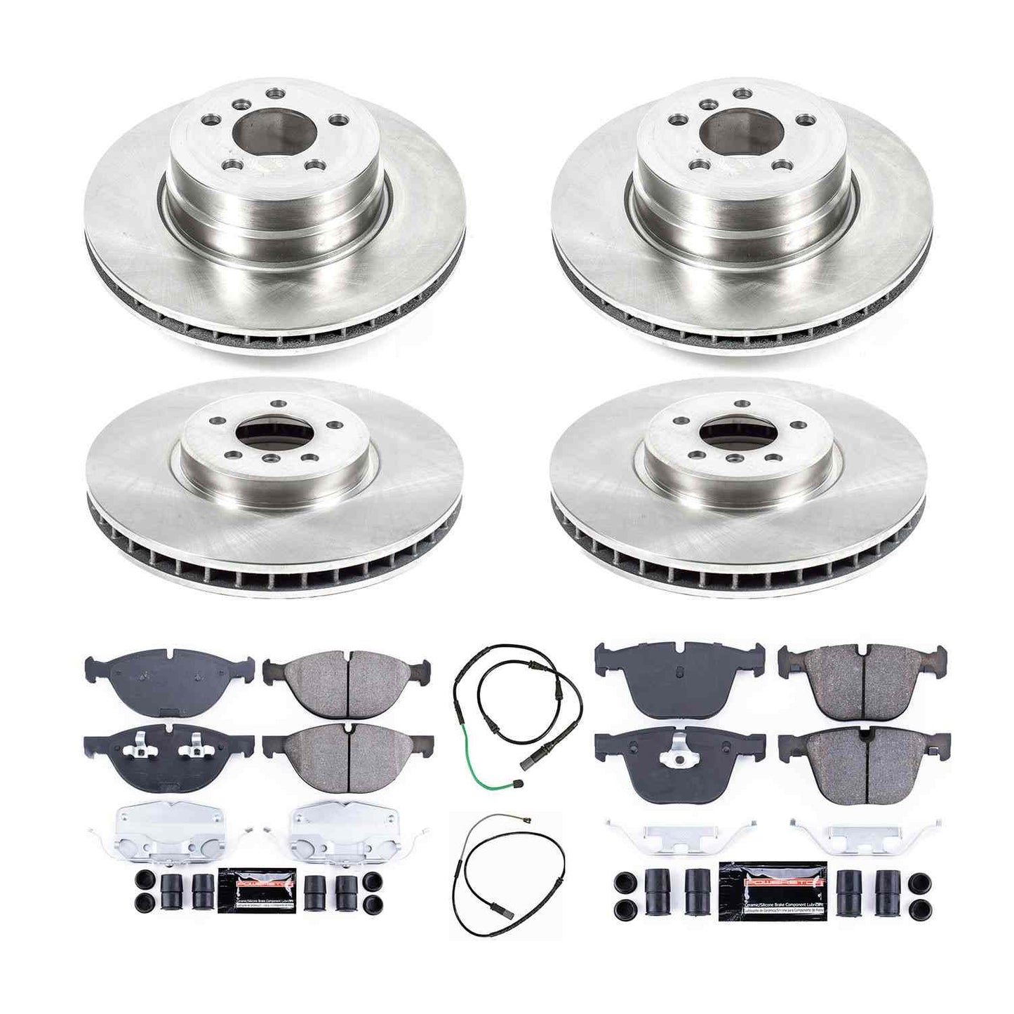 PowerStop Power Stop 2019 BMW X6 Front & Rear Z23 Evolution Sport Brake Kit K8442