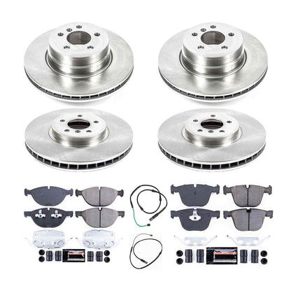 PowerStop Power Stop 2019 BMW X6 Front & Rear Z23 Evolution Sport Brake Kit K8442