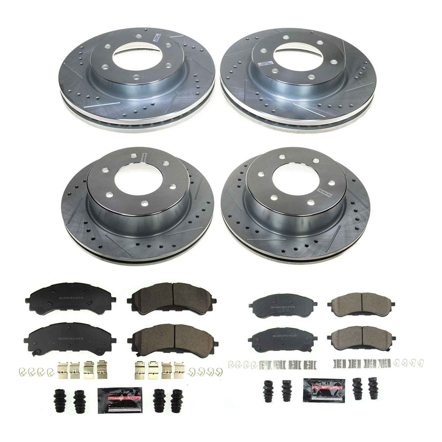 PowerStop Power Stop 19-21 Ford Ranger Front & Rear Z23 Evolution Brake Kit K8448