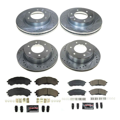 PowerStop Power Stop 19-21 Ford Ranger Front & Rear Z23 Evolution Brake Kit K8448