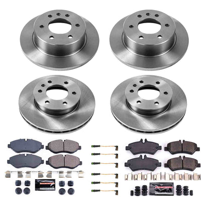 PowerStop Power Stop 07-08 Freightliner Sprinter 2500 Front & Rear Z23 Evolution Sport Brake Kit K8449