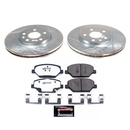 PowerStop Power Stop 19-20 Buick Envision Front Z26 Street Warrior Brake Kit K8466-26