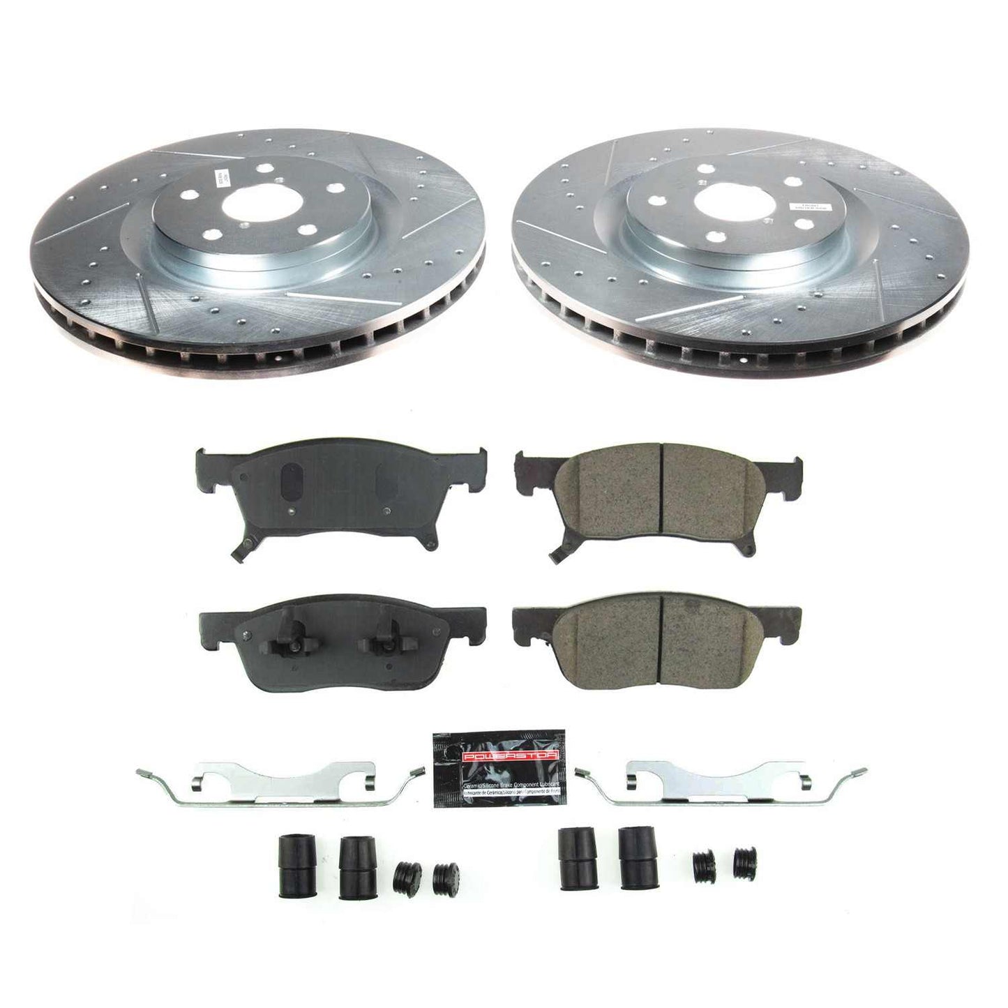 PowerStop Power Stop 19-21 Subaru Ascent Front Z23 Evolution Brake Kit K8479