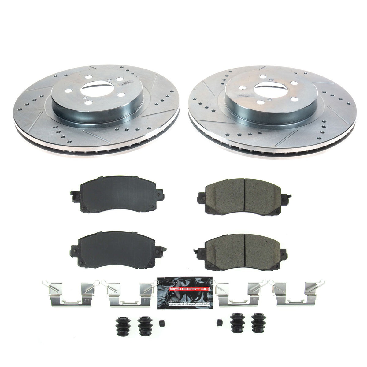 PowerStop Power Stop 19-21 Subaru Forester Front Z23 Evolution Sport Brake Kit K8480