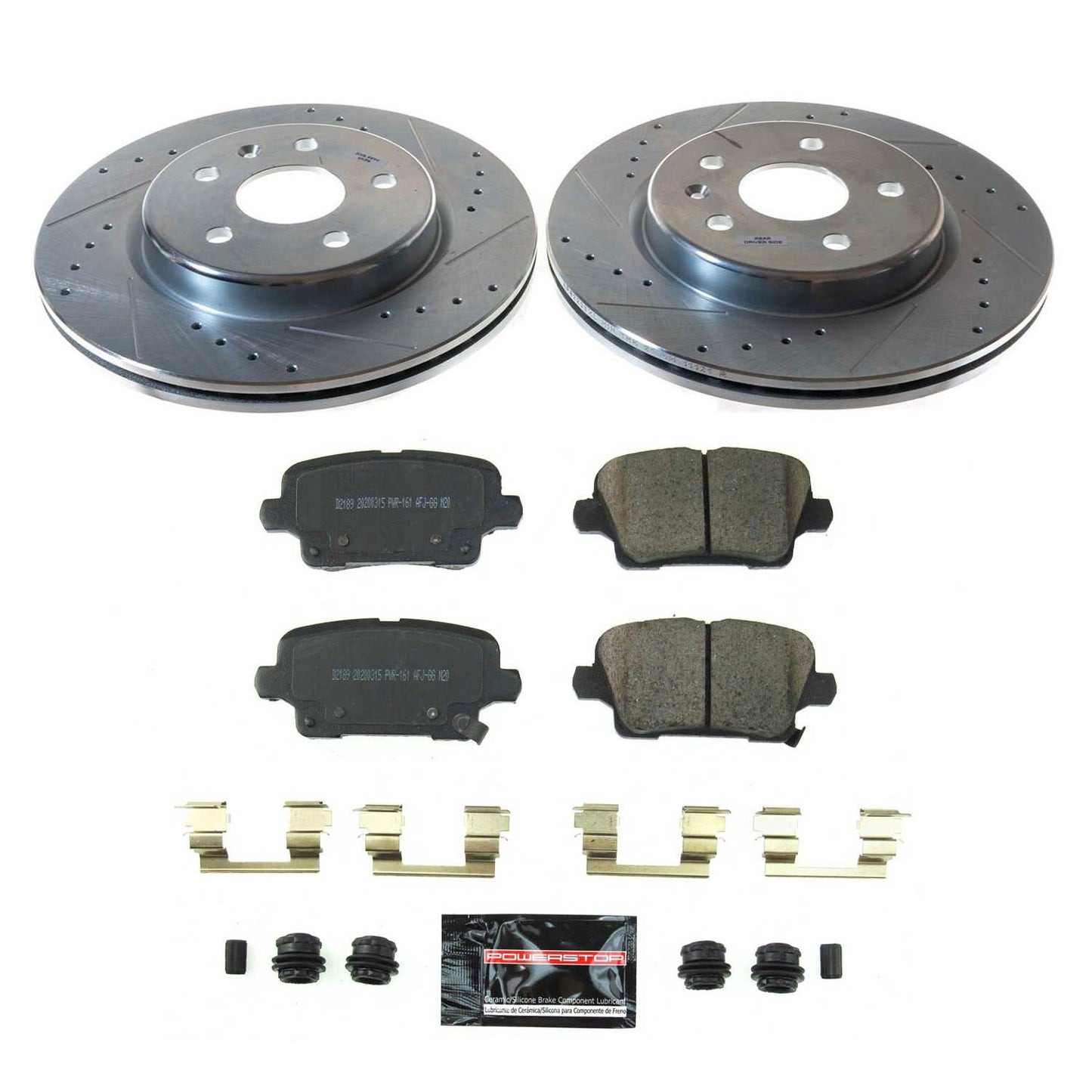 PowerStop Power Stop 19-21 Cadillac XT4 Rear Z23 Evolution Brake Kit K8487