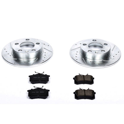 PowerStop Power Stop 99-06 Audi TT Rear Z23 Evolution Sport Brake Kit K848