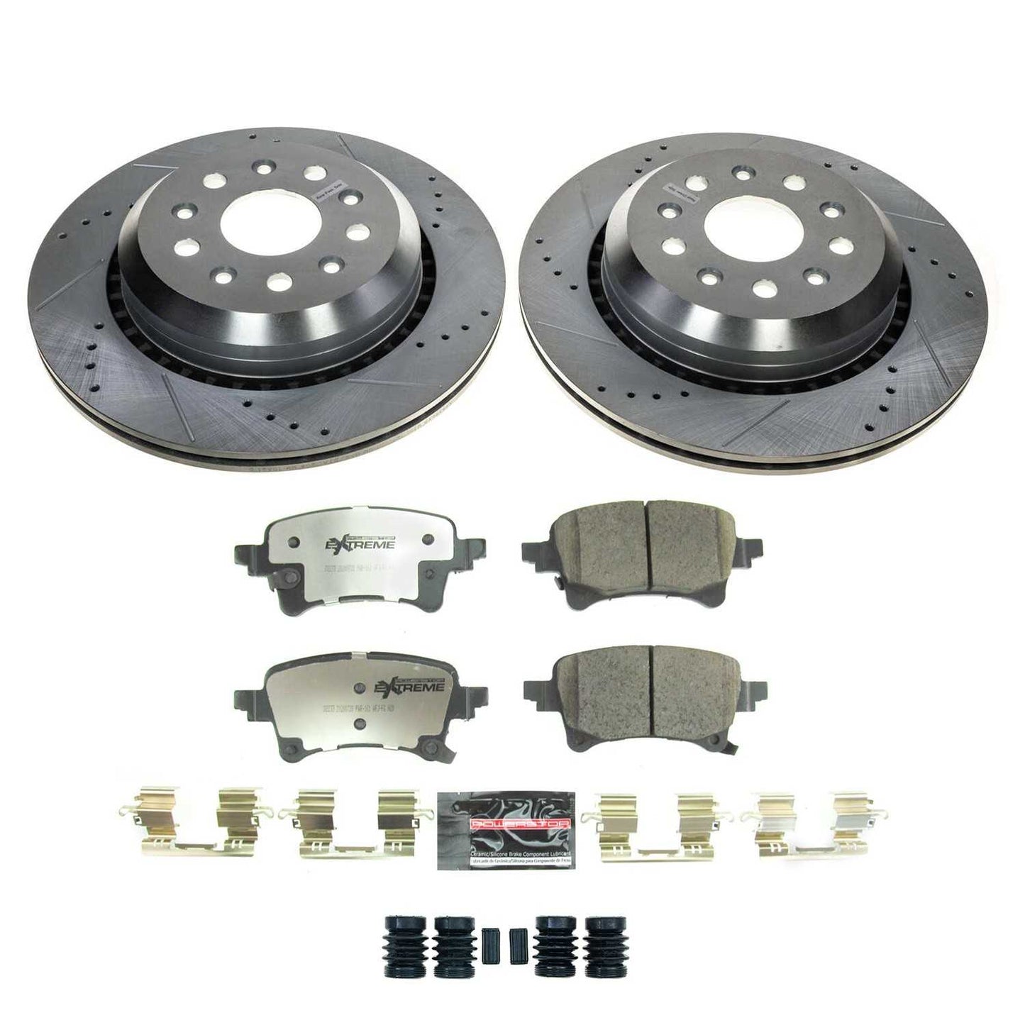 PowerStop Power Stop 20-21 Jeep Gladiator Rear Z36 Truck & Tow Brake Kit K8490-36