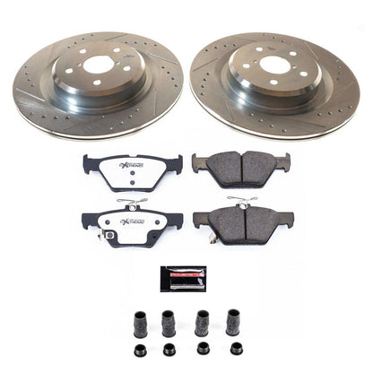 PowerStop Power Stop 19-20 Subaru Ascent Rear Z26 Street Brake Kit K8493-26