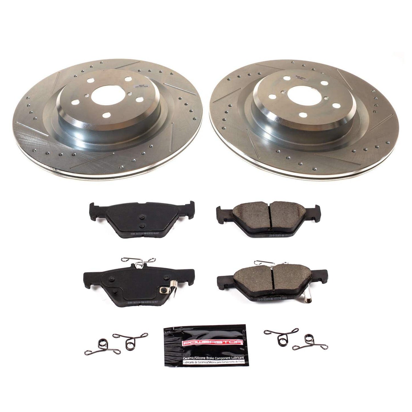 PowerStop Power Stop 19-20 Subaru Ascent Rear Z23 Evolution Brake Kit K8493