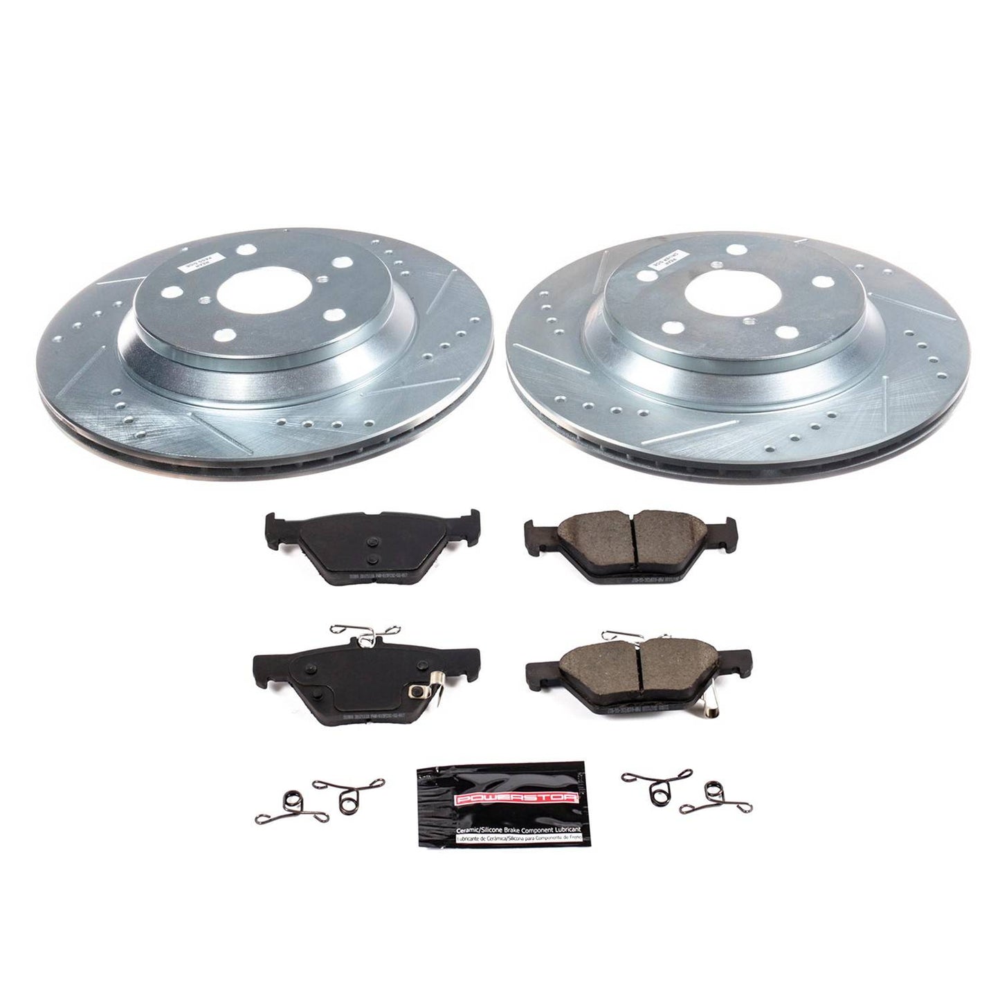 PowerStop Power Stop 19-21 Subaru Forester Rear Z23 Evolution Sport Brake Kit K8495