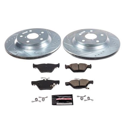 PowerStop Power Stop 19-21 Subaru Forester Rear Z23 Evolution Sport Brake Kit K8495