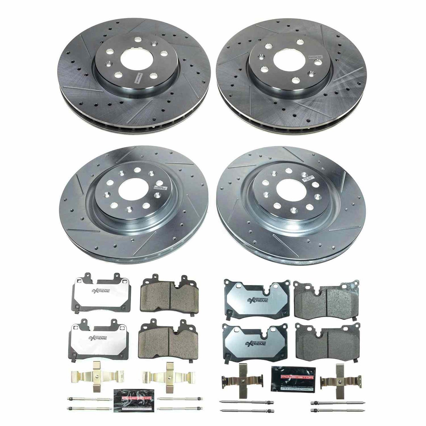 PowerStop Power Stop 20-22 Chevrolet Corvette Front and Rear Z26 Street Brake Kit K8527-26