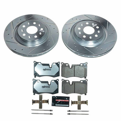 PowerStop Power Stop 20-21 Chevrolet Corvette Rear Z26 Street Brake Kit K8528-26