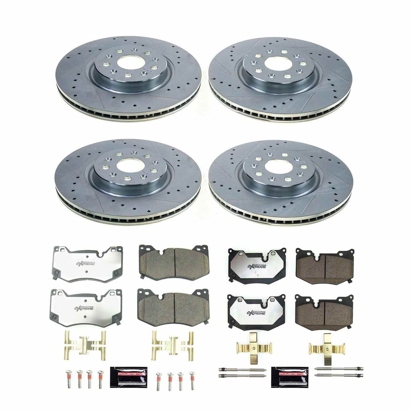 PowerStop Power Stop 20-21 Chevrolet Corvette Front & Rear Z26 Street Brake Kit K8530-26