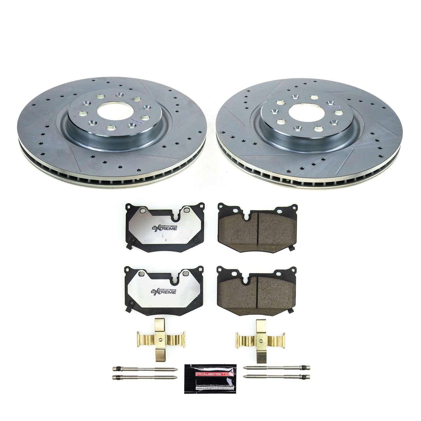 PowerStop Power Stop 20-21 Chevrolet Corvette Rear Z26 Street Warrior Brake Kit K8531-26