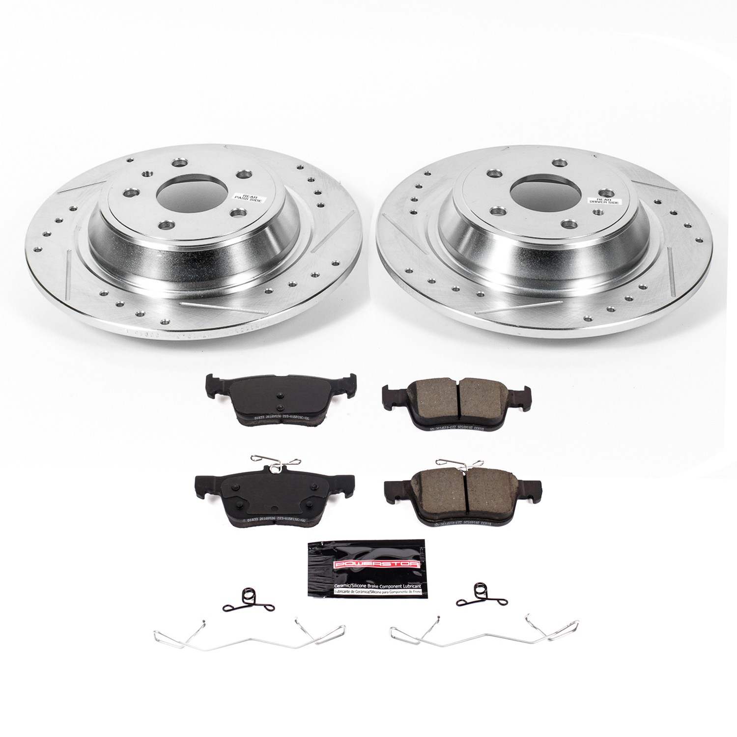 Power Stop 2020 Ford Fusion Rear Z23 Evolution Sport Brake Kit K8533
