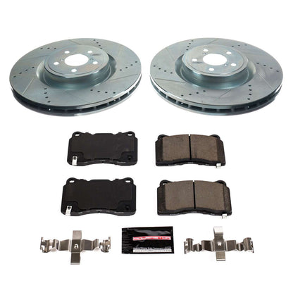 PowerStop Power Stop 2020 Toyota 86 Front Z23 Evolution Sport Brake Kit K8610