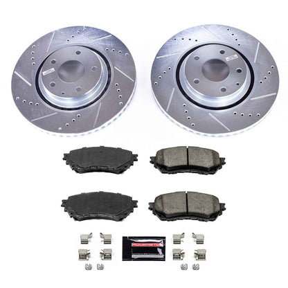 Power Stop 19-20 Mazda 6 Front Z23 Evolution Sport Brake Kit K8617
