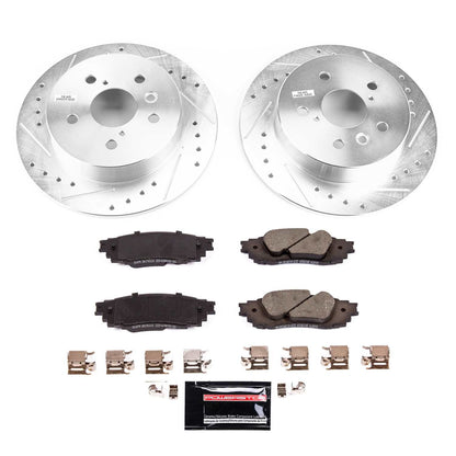 Power Stop 2020 Toyota Camry Rear Z23 Evolution Sport Brake Kit K8625