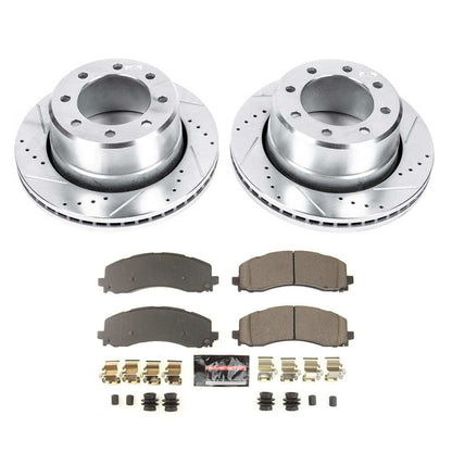 Power Stop 2020 Ram 2500 Rear Z23 Evolution Sport Brake Kit K8641