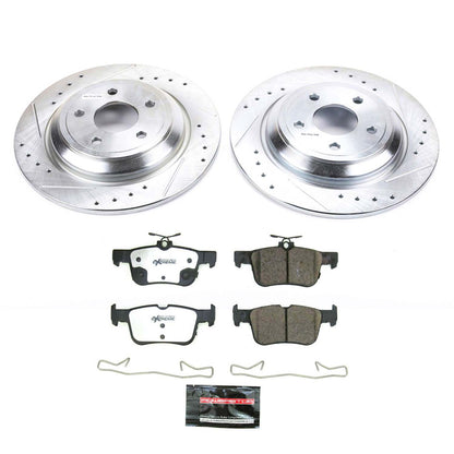 PowerStop Power Stop 21-22 Ford Bronco Sport Rear Z36 Truck & Tow Brake Kit K8642-36