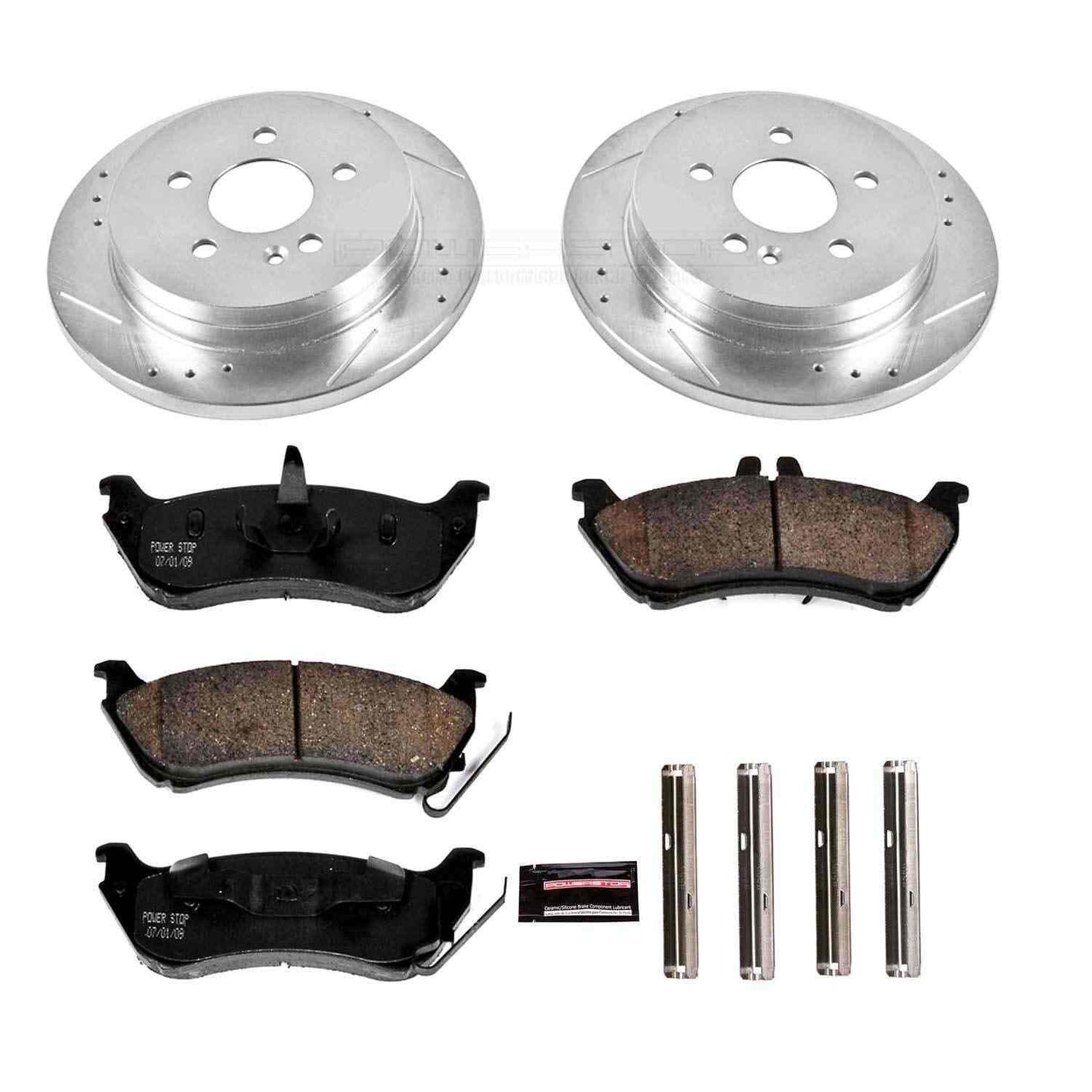 PowerStop Power Stop 98-03 Mercedes-Benz ML320 Rear Z23 Evolution Sport Brake Kit K866