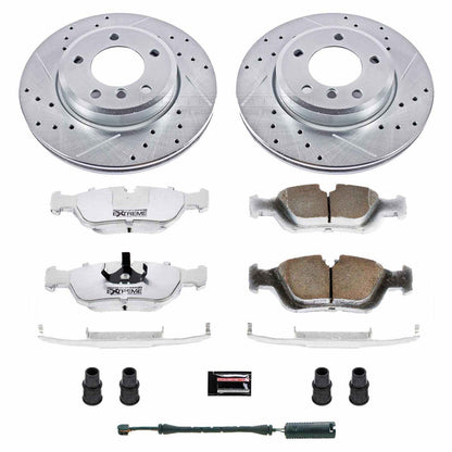 PowerStop Power Stop 01-02 BMW Z3 Front Z26 Street Warrior Brake Kit K867-26