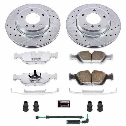 PowerStop Power Stop 01-05 BMW 325xi Front Z26 Street Warrior Brake Kit K868-26