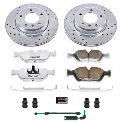 PowerStop Power Stop 2000 BMW 323i Front Z26 Street Warrior Brake Kit K869-26