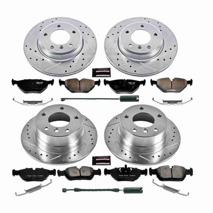 PowerStop Power Stop 01-02 BMW Z3 Front & Rear Z23 Evolution Sport Brake Kit K870
