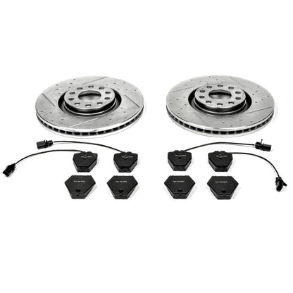 PowerStop Power Stop 00-01 Audi A6 Quattro Front Z23 Evolution Sport Brake Kit K886