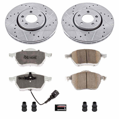 PowerStop Power Stop 99-10 Volkswagen Beetle Front Z26 Street Warrior Brake Kit K898-26