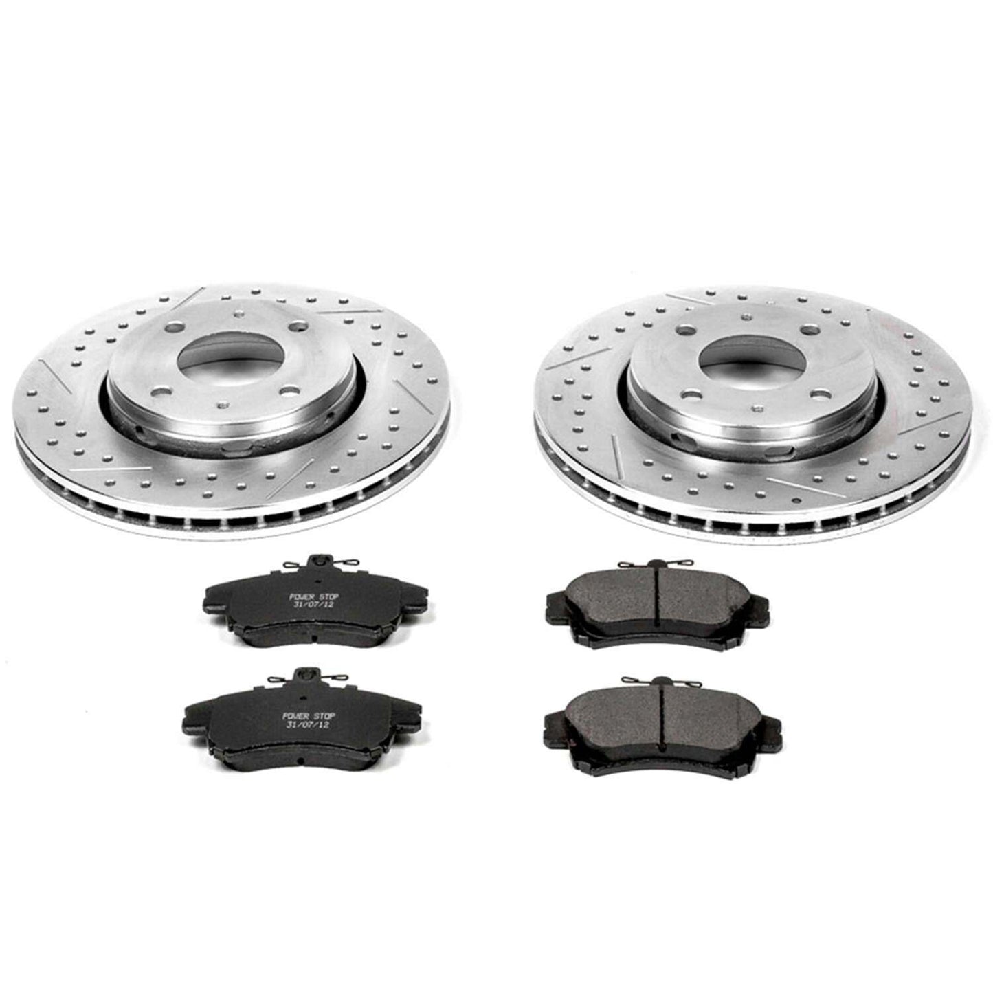 PowerStop Power Stop 00-04 Volvo S40 Front Z23 Evolution Sport Brake Kit K911